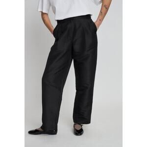 Stella Nova Crispy Pleated Pant Black Size XS NWT MSRP: $220